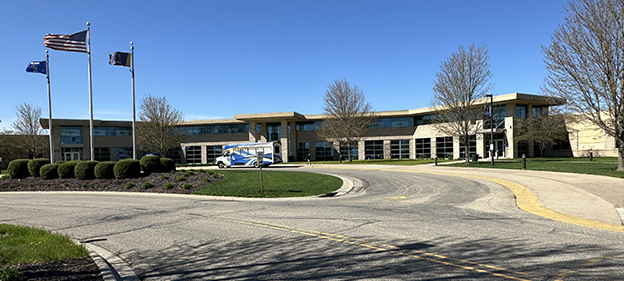 Central building on the Beloit-Janesville Campus